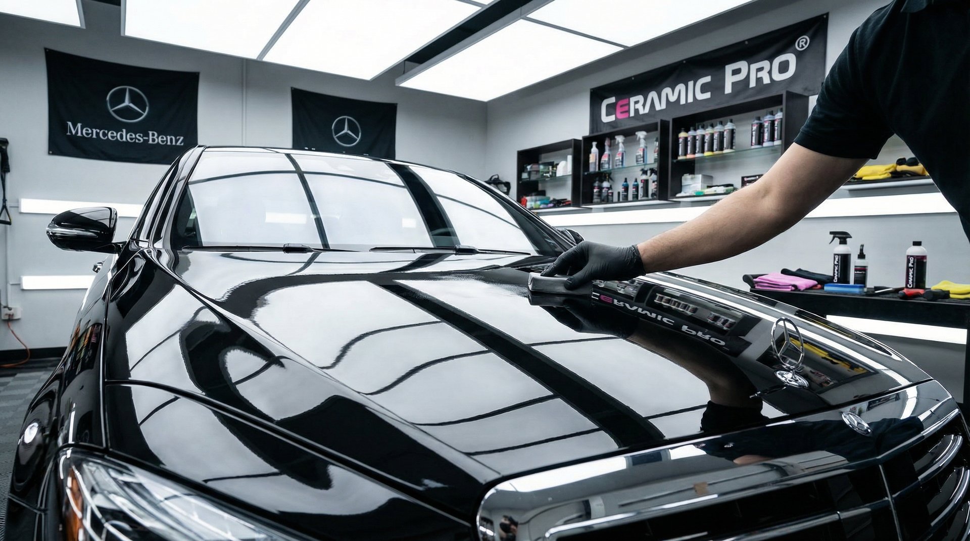 17c一起草修车改装视频-车漆镀晶